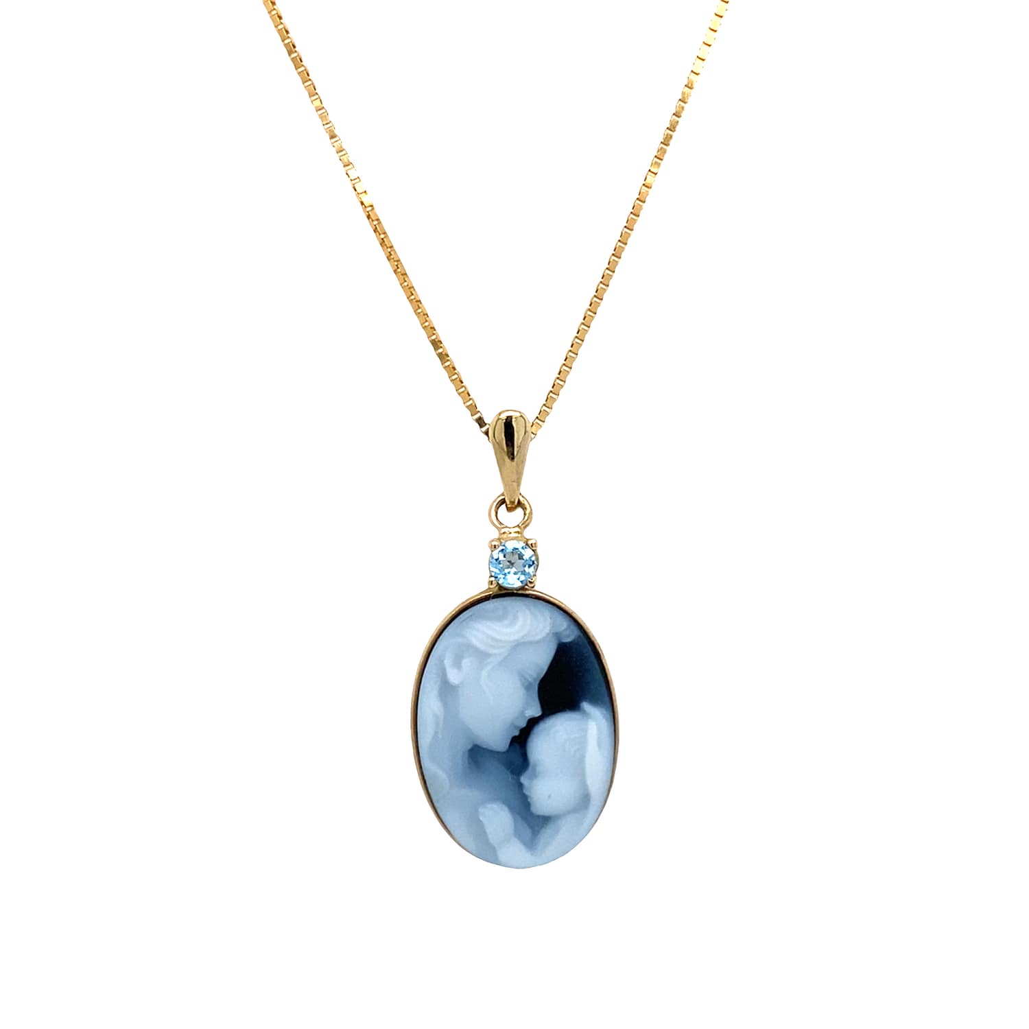 Heaven's Gift | 10 kt Gold and Birthstone Pendant