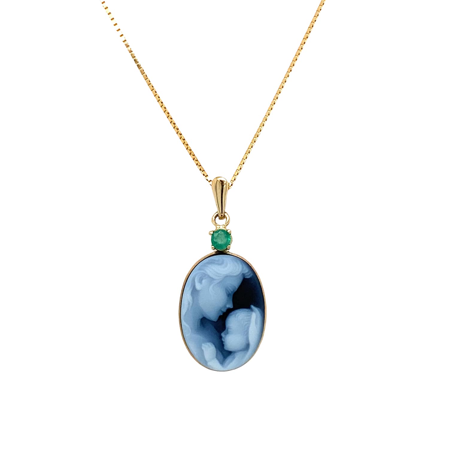 Heaven's Gift | 10 kt Gold and Birthstone Pendant