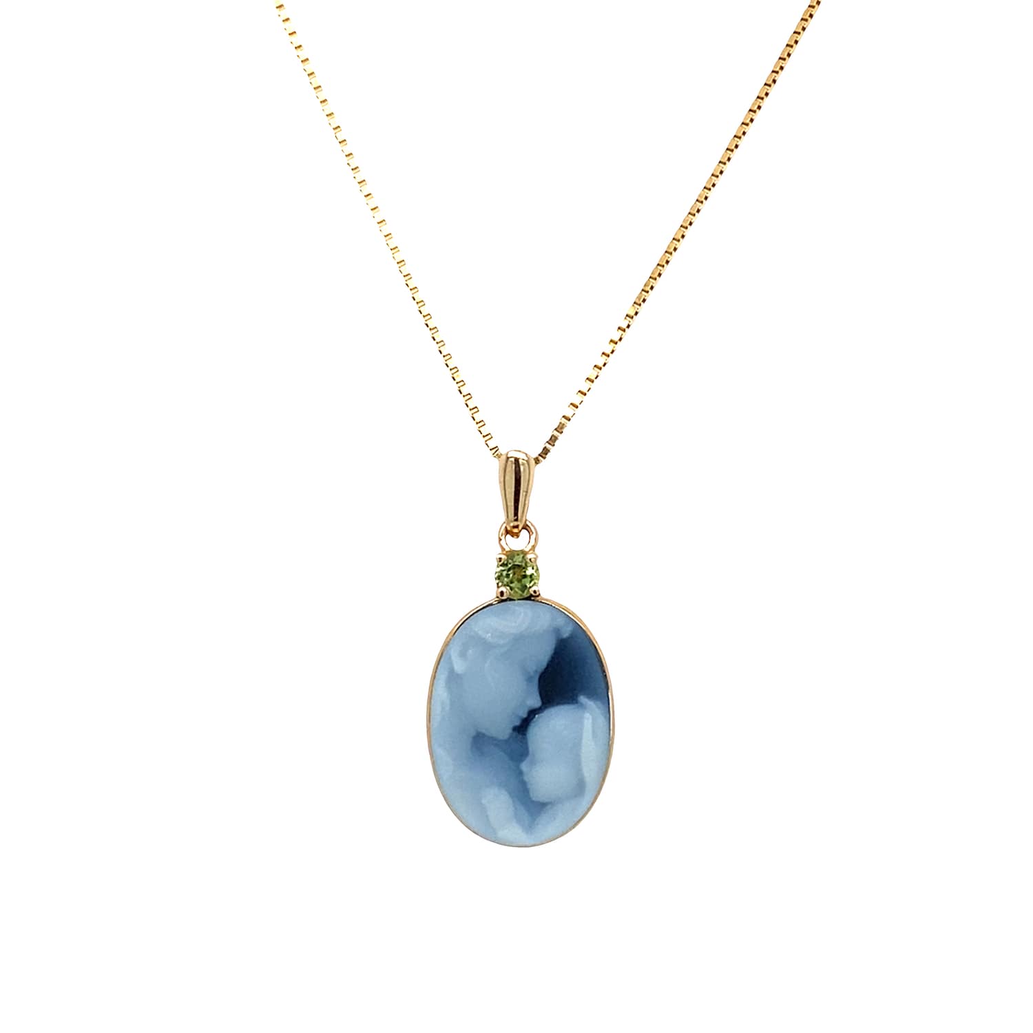 Heaven's Gift | 10 kt Gold and Birthstone Pendant