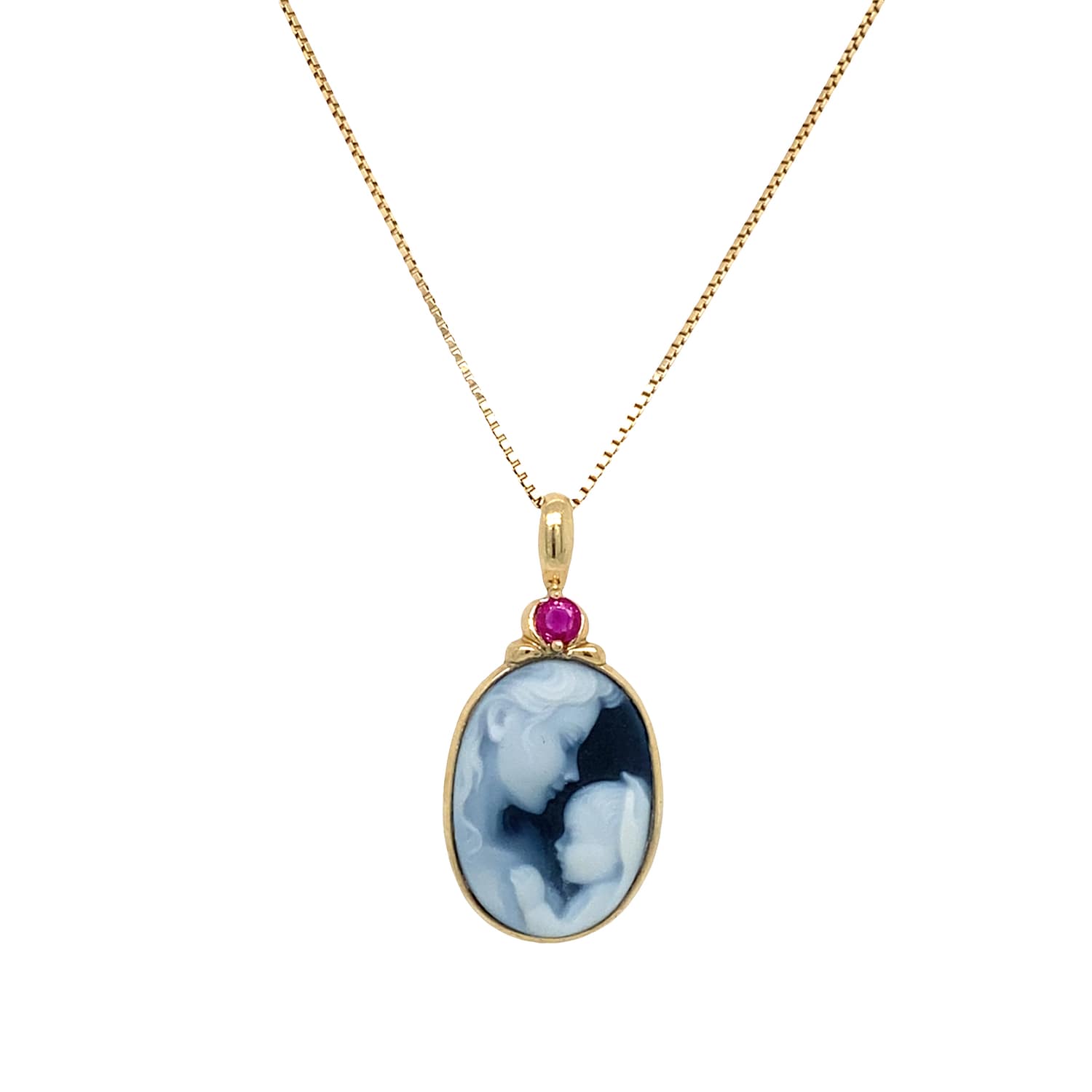 Heaven's Gift | 10 kt Gold and Birthstone Pendant