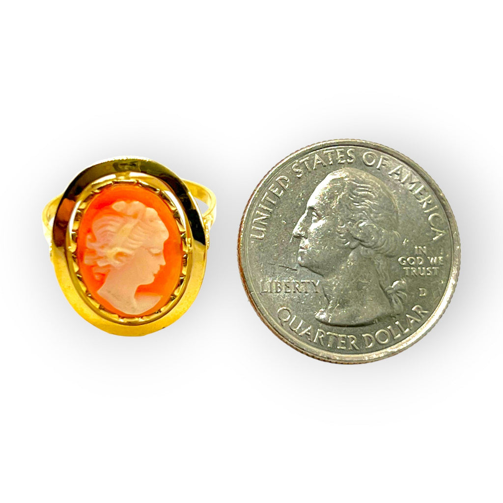 Lady of Peace | 14kt Gold Victorian Ring