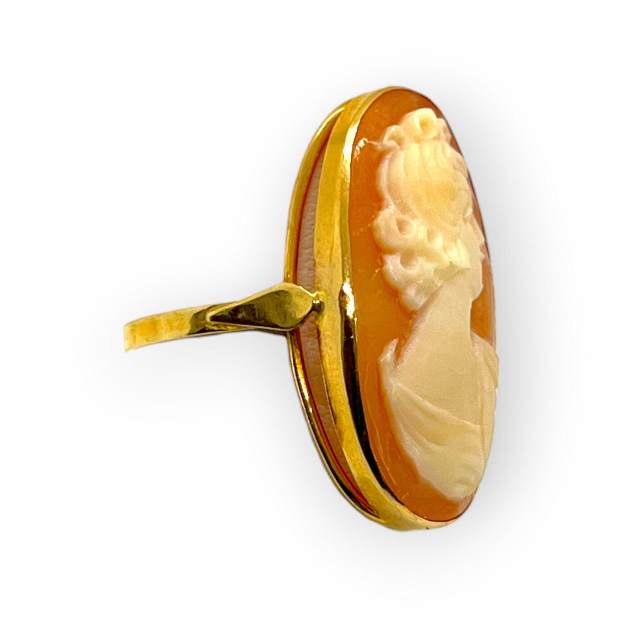 Regal Silhouette | 14kt Gold Victorian Ring