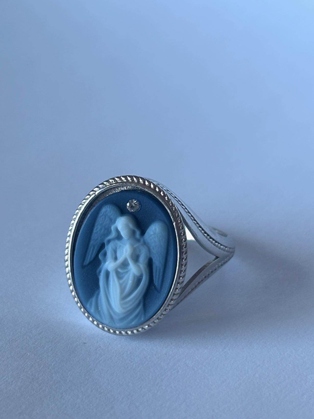 Draped Angel Praying #1 Ring