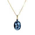 Mother and Child | 10 kt Gold and Birthstone Pendant