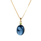 Wings of Love | 10 kt Gold and Birthstone Pendant
