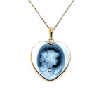 Young Girl | 10kt Gold Heart Pendant