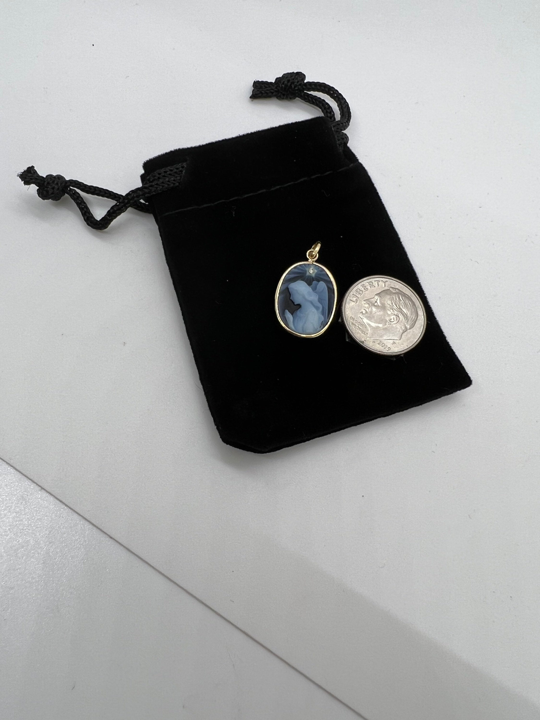 Guardian Angel | 14kt Gold Pendant