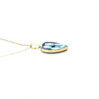 Bride & Groom | 14kt Gold Heart Pendant