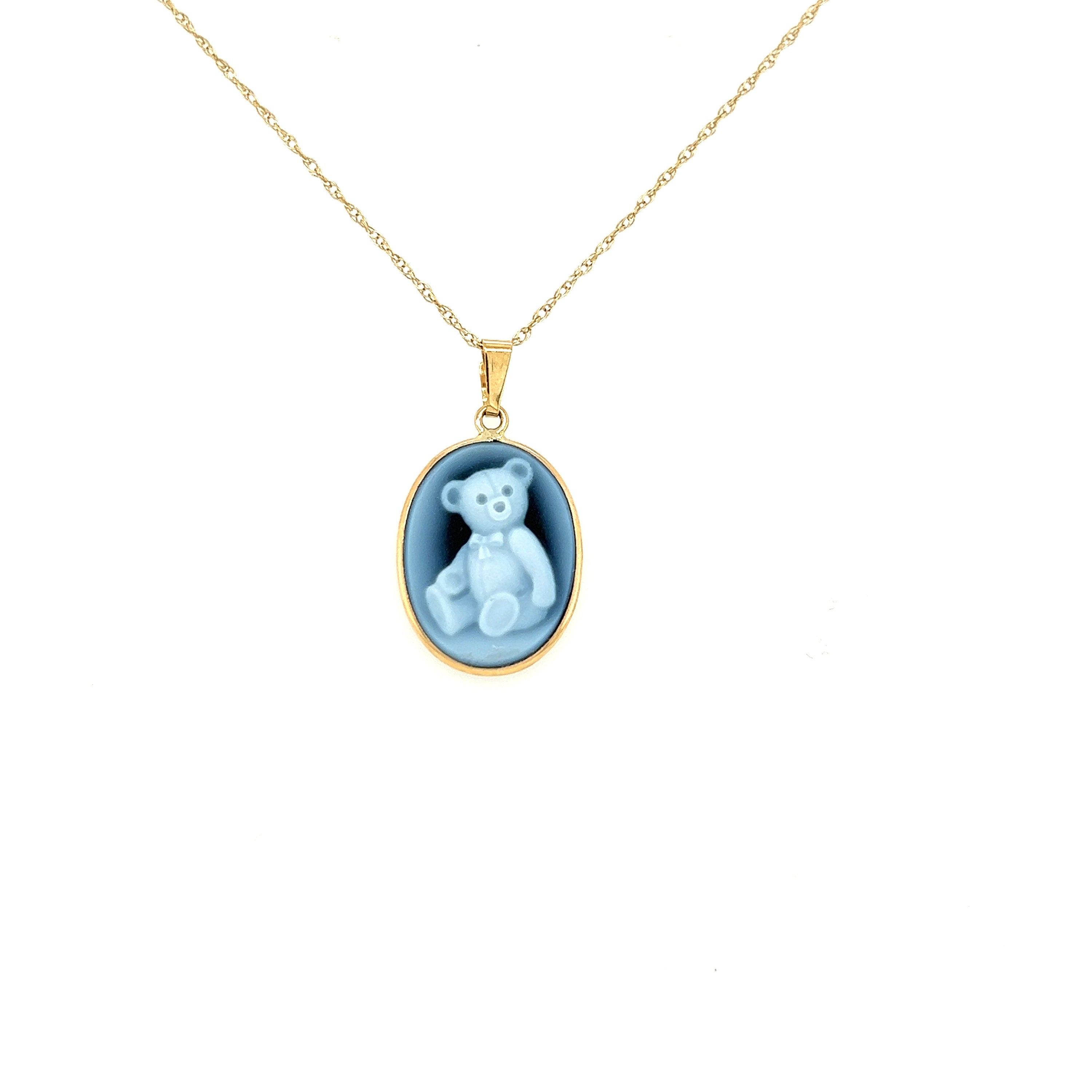 Teddy Bear | 14kt Gold Pendant