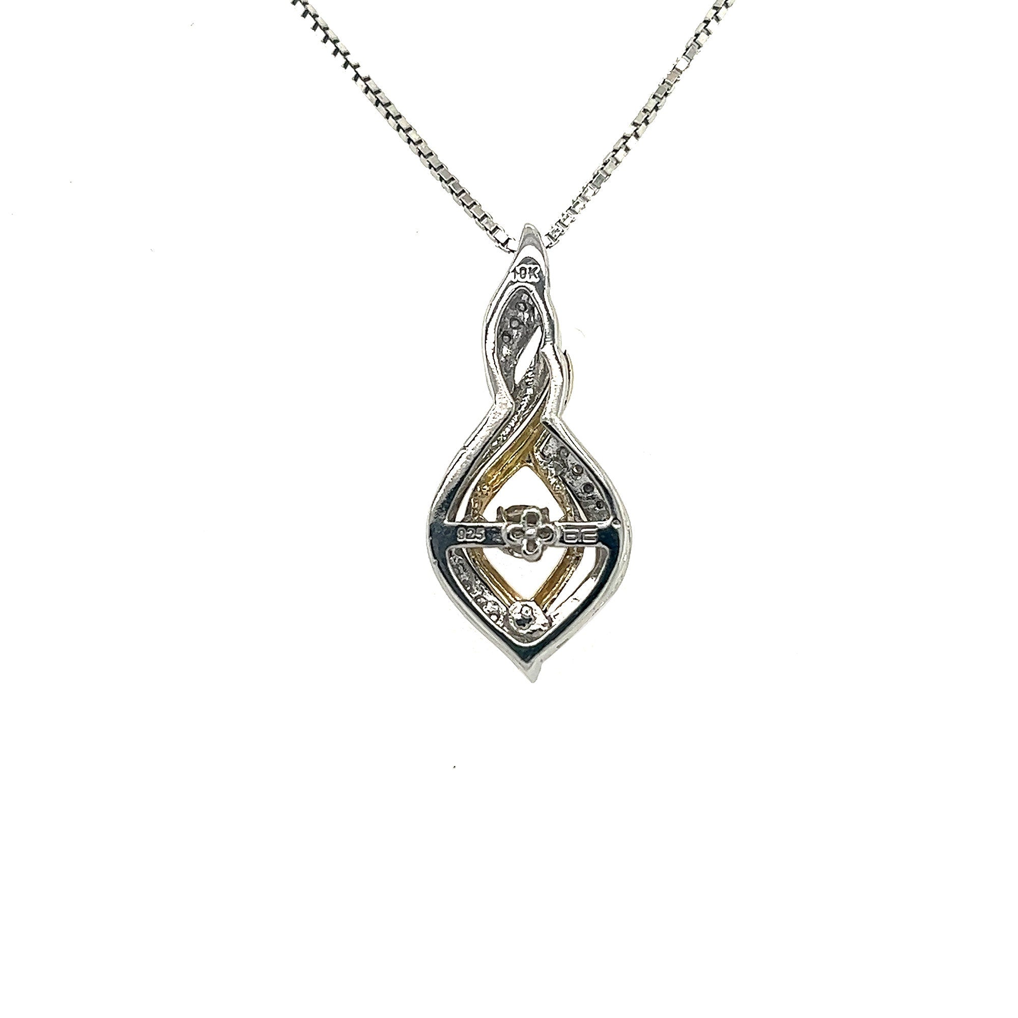 'Rocking Diamond' Infinity Necklace